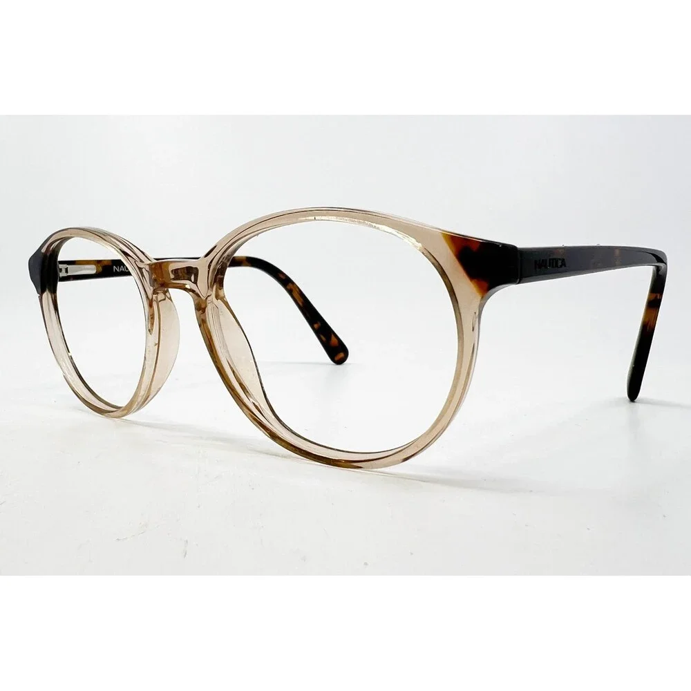 Nautica Eyeglasses Unisex Brown Tortoise NLO5005 200 49-18-140